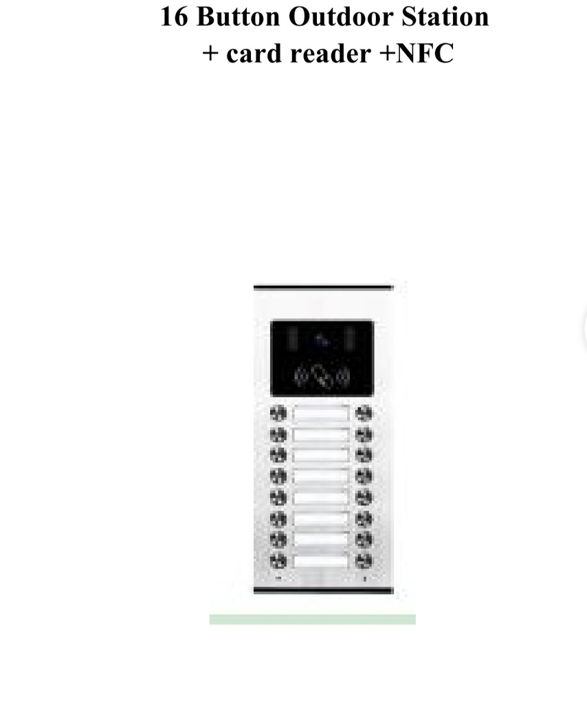 Video phone 16 buttom farhd