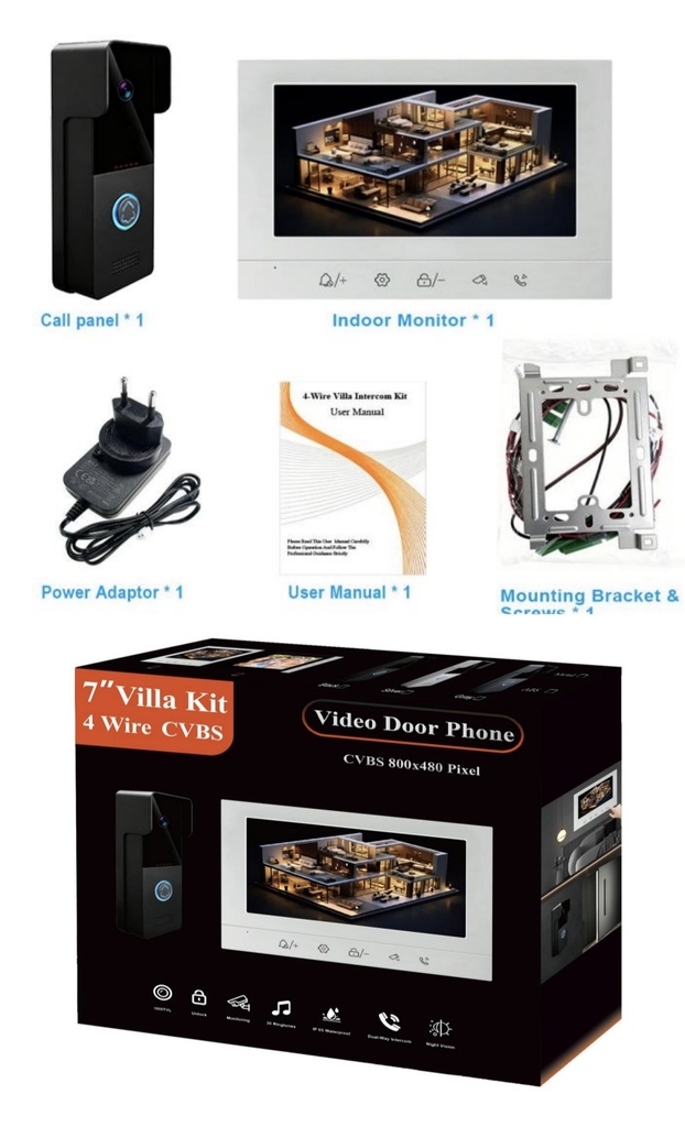 Video phone kit Farhd tech
