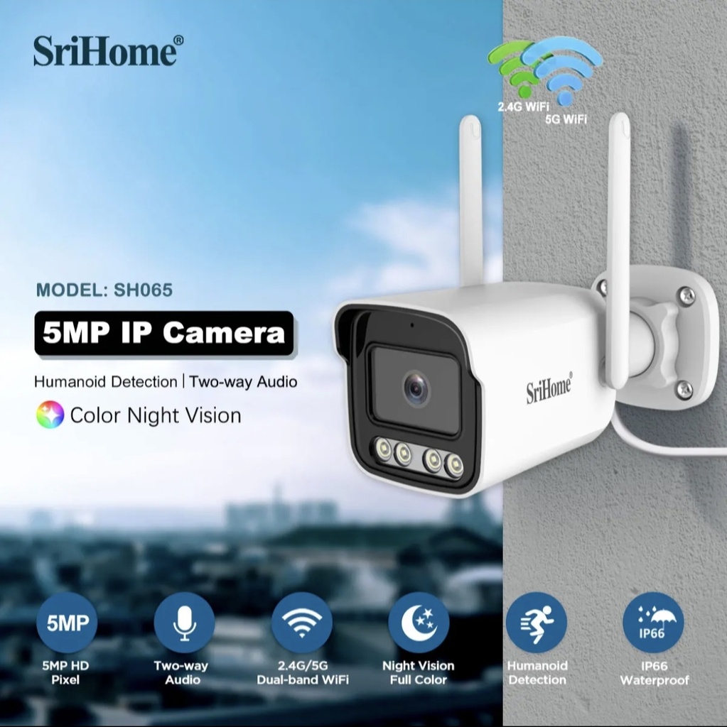 [Sh065] Camera Srihome wifi