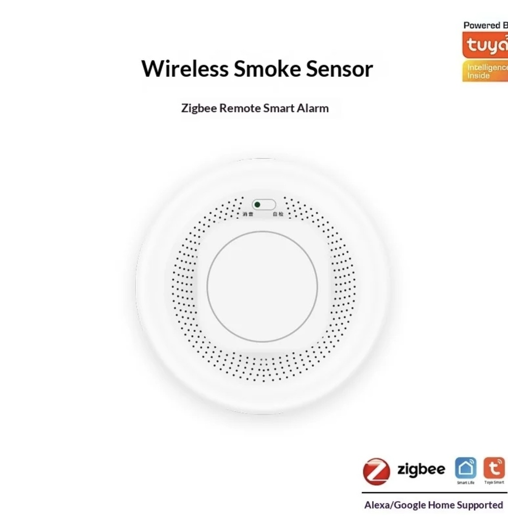 Smoke ZigBee alarm yi dian dian