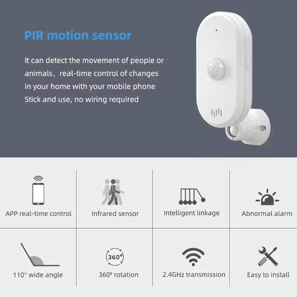 Motion PIR sensor wale group